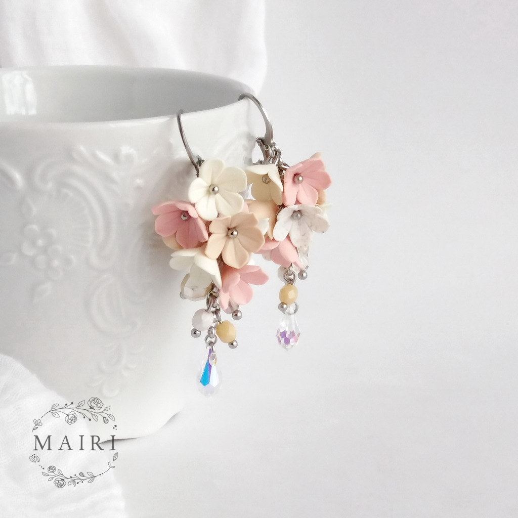 Mairi - květinové náušnice1